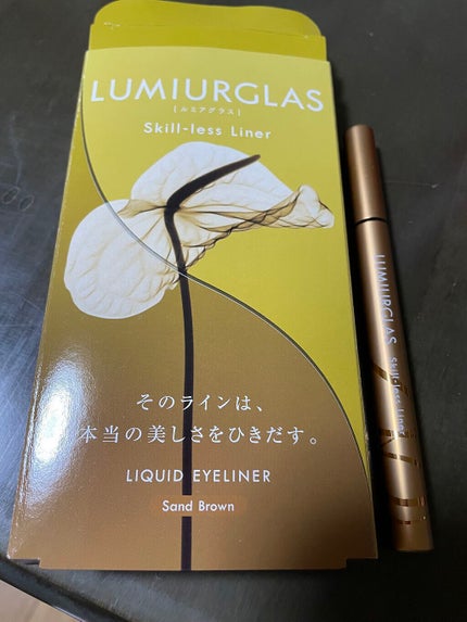 スキルレスライナー/LUMIURGLAS/リキッドアイライナーを使ったクチコミ(1枚目)