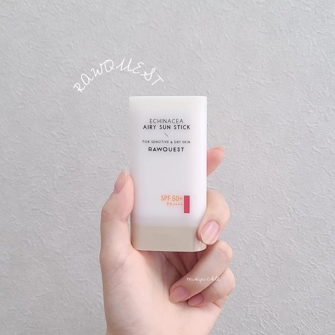 Echinacea Airy Sun Stick/RAWQUEST/日焼け止めスティックを使ったクチコミ(1枚目)