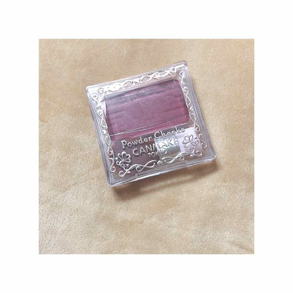 【旧品】パウダーチークス/キャンメイク/パウダーチークを使ったクチコミ(1枚目)