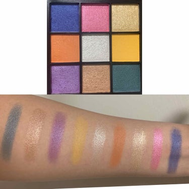 UR GLAM　BLOOMING EYE COLOR PALETTE/U R GLAM/パウダーアイシャドウを使ったクチコミ（2枚目）