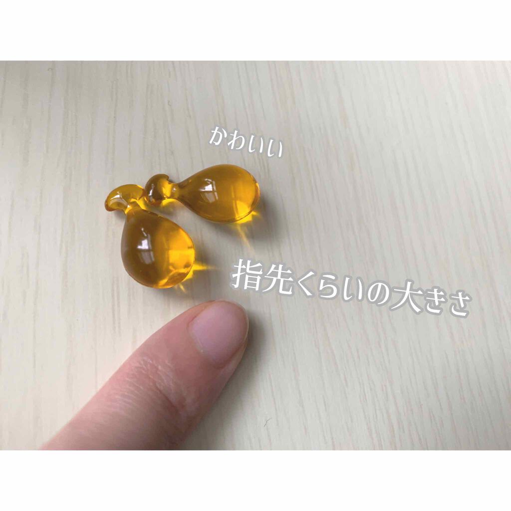 ボディ&ヘア オイルカプセル 3.5/&honey/ヘアオイルを使ったクチコミ(2枚目)