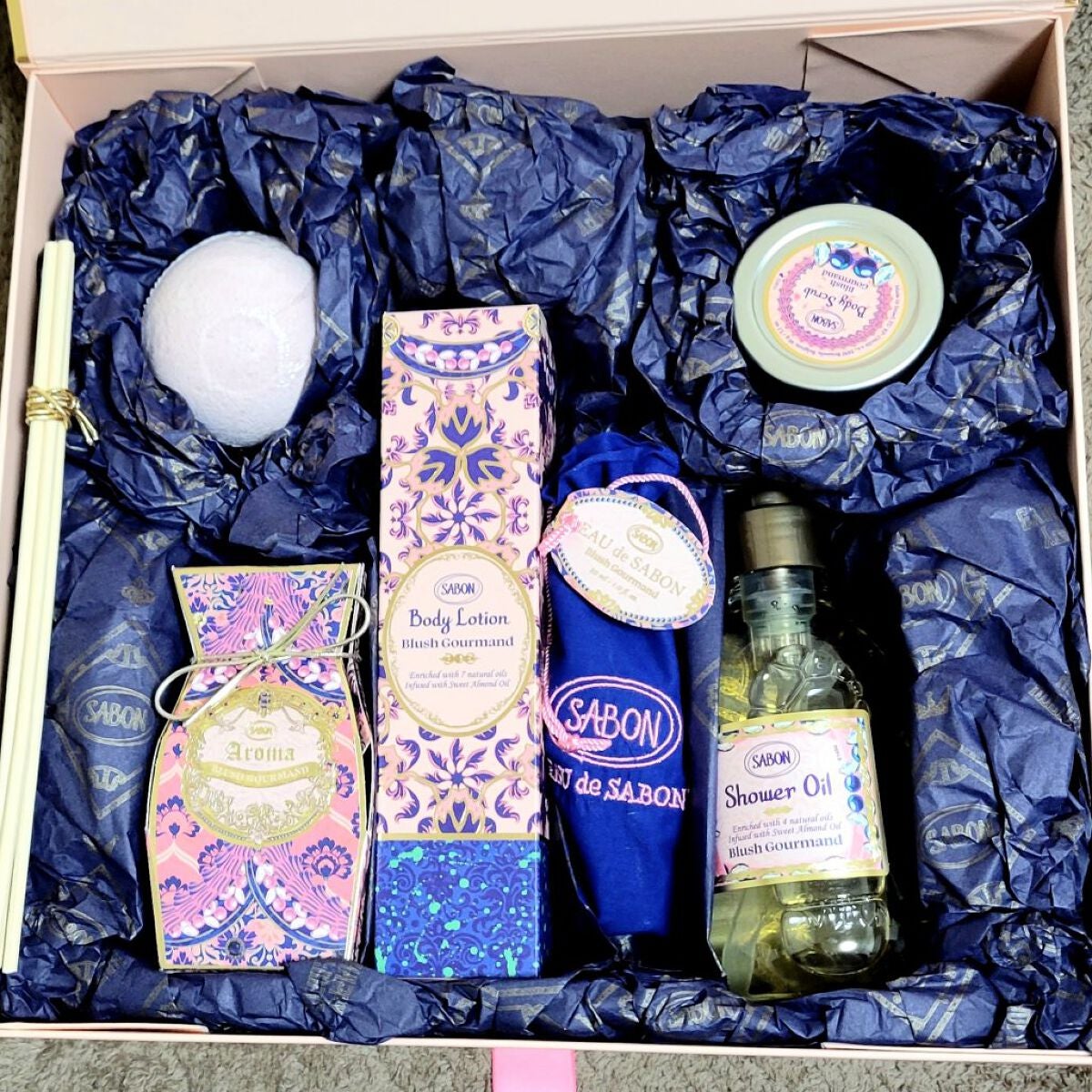 ホリデーギフト ブラッシュ・グルマン/SABON/その他キットセットを使ったクチコミ(2枚目)