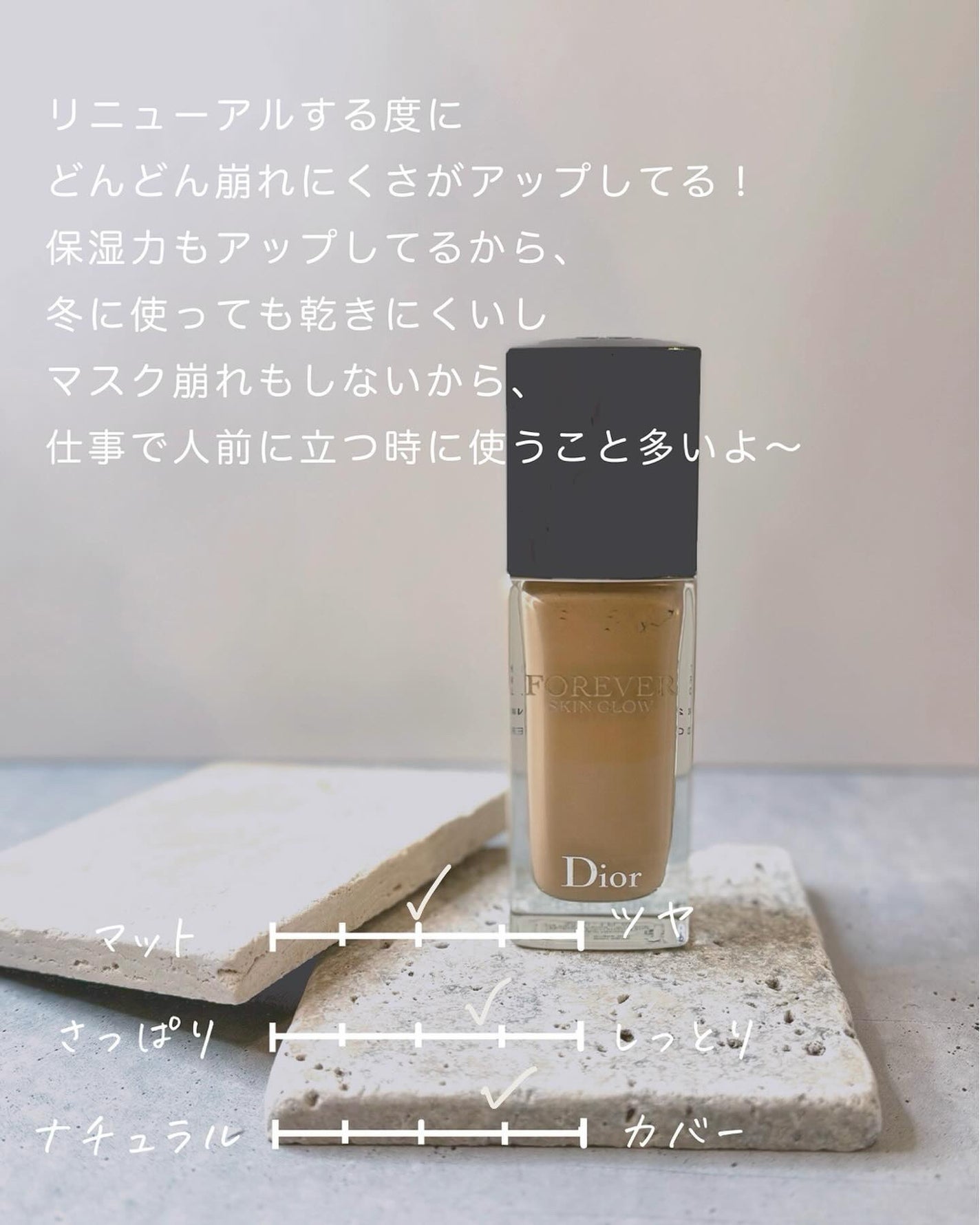 ゆみきち on LIPS 「冬の乾燥&マスク崩れに😷@ym_imakeゆみきち←40代おす..」(2枚目)