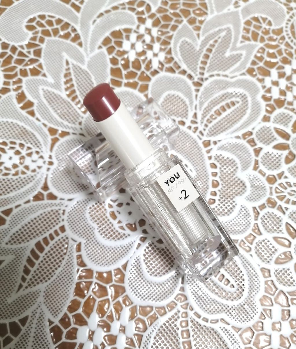 38℃/99℉ LIPSTICK <YOU>/UZU BY FLOWFUSHI/口紅を使ったクチコミ(2枚目)