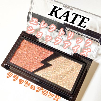 エレクトリックショックアイズ OR-2 クラッシュブロンズ/KATE/アイシャドウパレットを使ったクチコミ(1枚目)