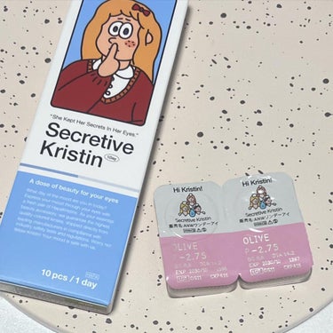 Secretive Kristen 1day/Hapa kristin/ワンデー（１DAY）カラコンを使ったクチコミ（5枚目）
