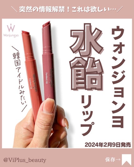 ウォンジョンヨ フォンダンリップ/Wonjungyo/口紅を使ったクチコミ(1枚目)
