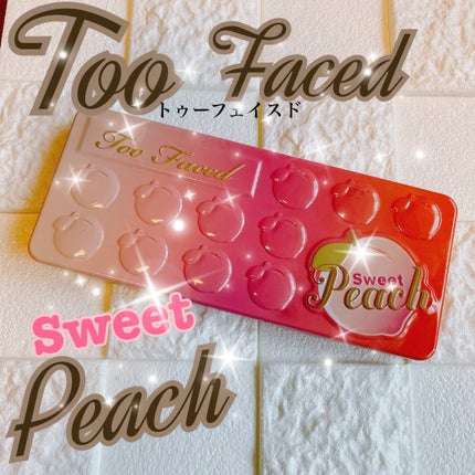 スイートピーチ アイシャドウ パレット/Too Faced/アイシャドウパレットを使ったクチコミ(1枚目)