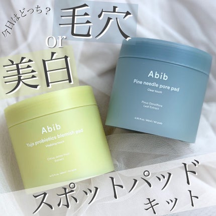 松葉ポアーパッド クリアタッチ/Abib /トナーパッドを使ったクチコミ(1枚目)