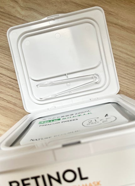 キューブマスク レチノール/ネイチャーリパブリック/シートマスク・パックを使ったクチコミ(3枚目)