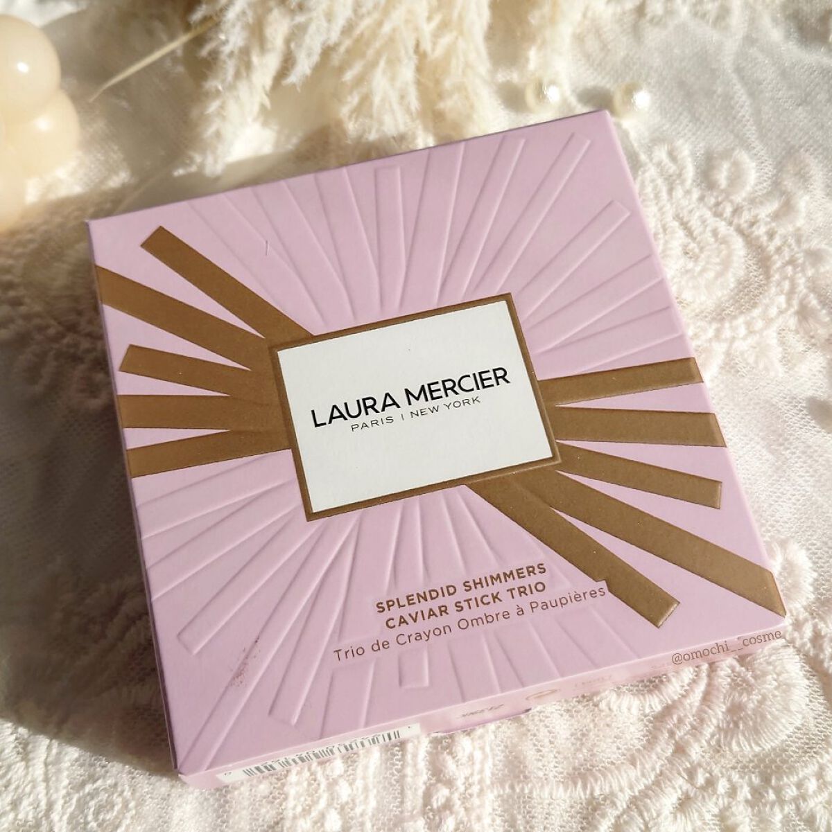 ローラ メルシエ スプレンディド シマーズ キャビアスティック トリオ のクチコミ「#購入品レビュー

LAURA MERCIER
　スプレンディド シマーズ キャビアスティック.....」（2枚目）