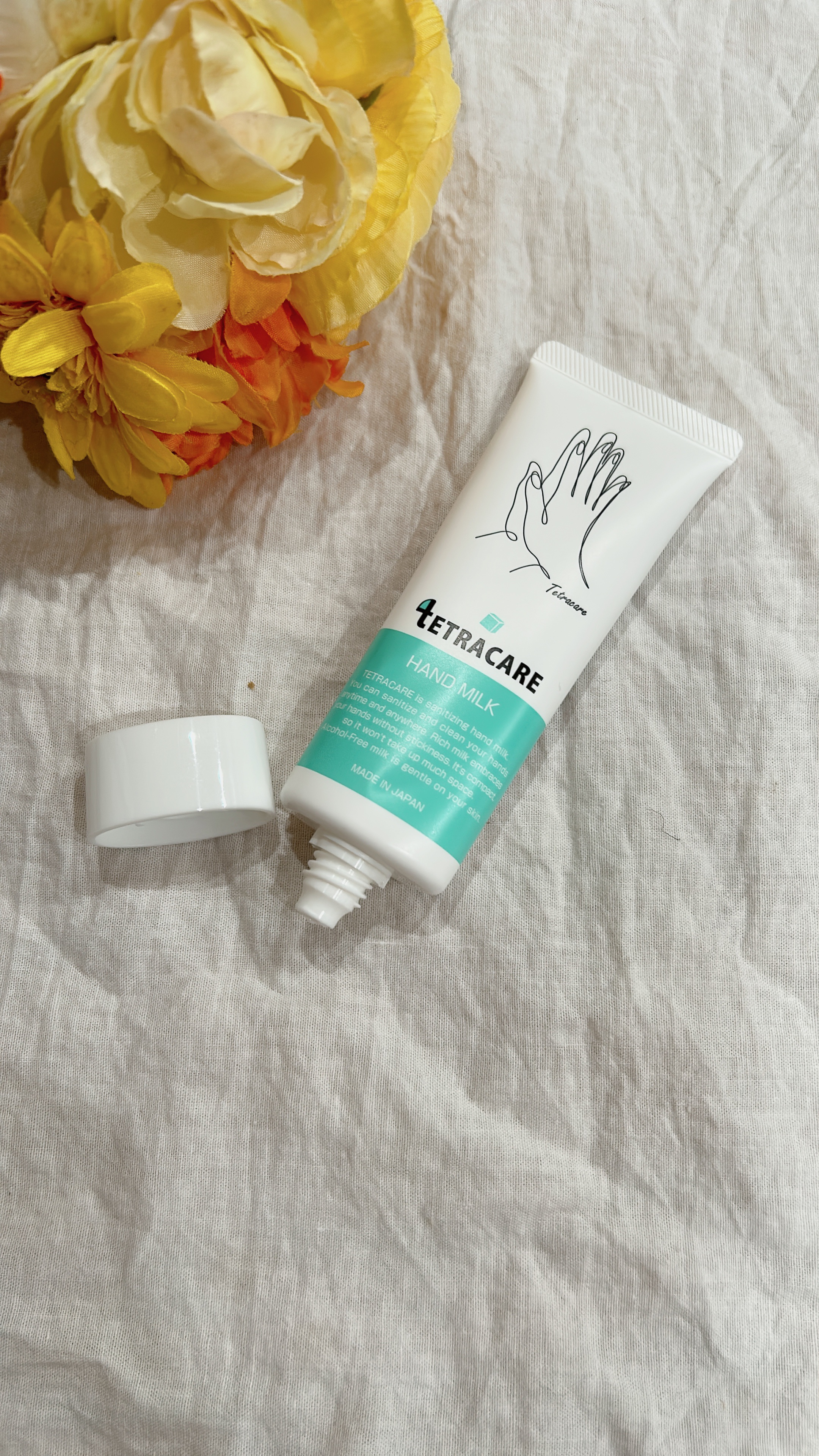 薬用ハンドミルク テトラケア/テトラケア/ハンドクリームを使ったクチコミ（1枚目）