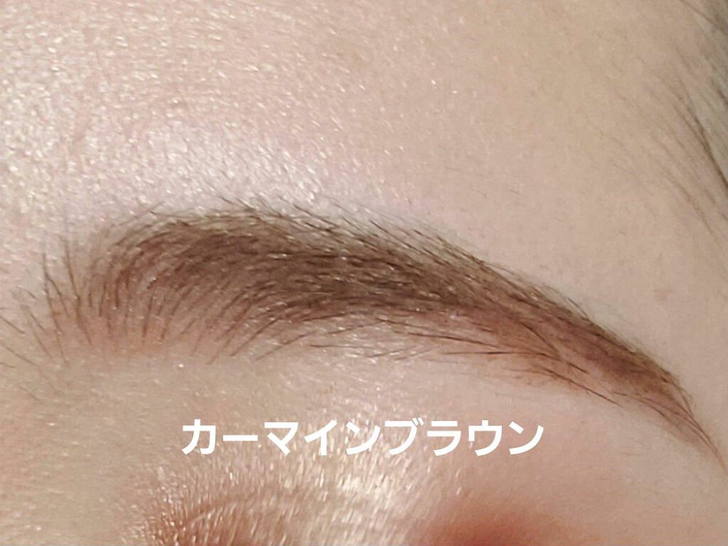 リシェ カラーリング アイブロウマスカラ BR-1 ヘーゼル/Visée/眉マスカラを使ったクチコミ（3枚目）