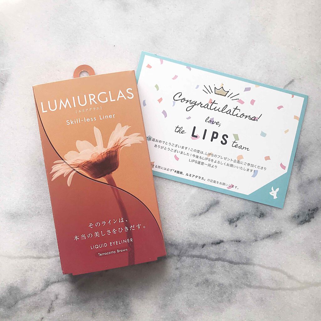 スキルレスライナー/LUMIURGLAS/リキッドアイライナーを使ったクチコミ(1枚目)
