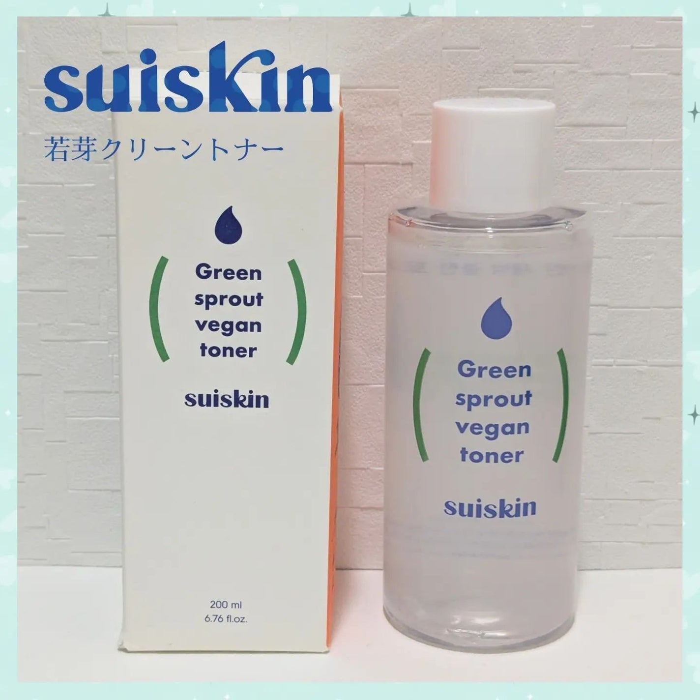 Green sprout vegan toner/suiskin/化粧水を使ったクチコミ(1枚目)
