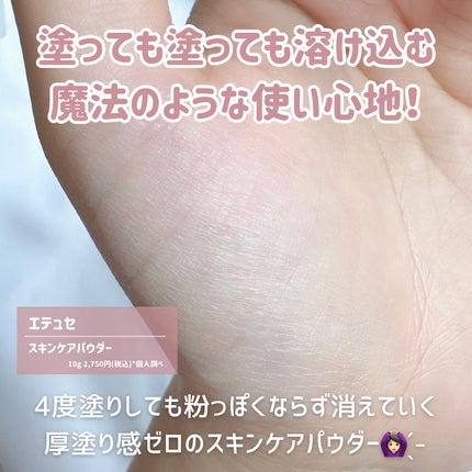 エテュセ スキンケアパウダー (ルース)/ettusais/ルースパウダーを使ったクチコミ(2枚目)
