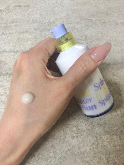 エスポア ウォータースプラッシュサンセラム/espoir/日焼け止めクリームを使ったクチコミ(4枚目)