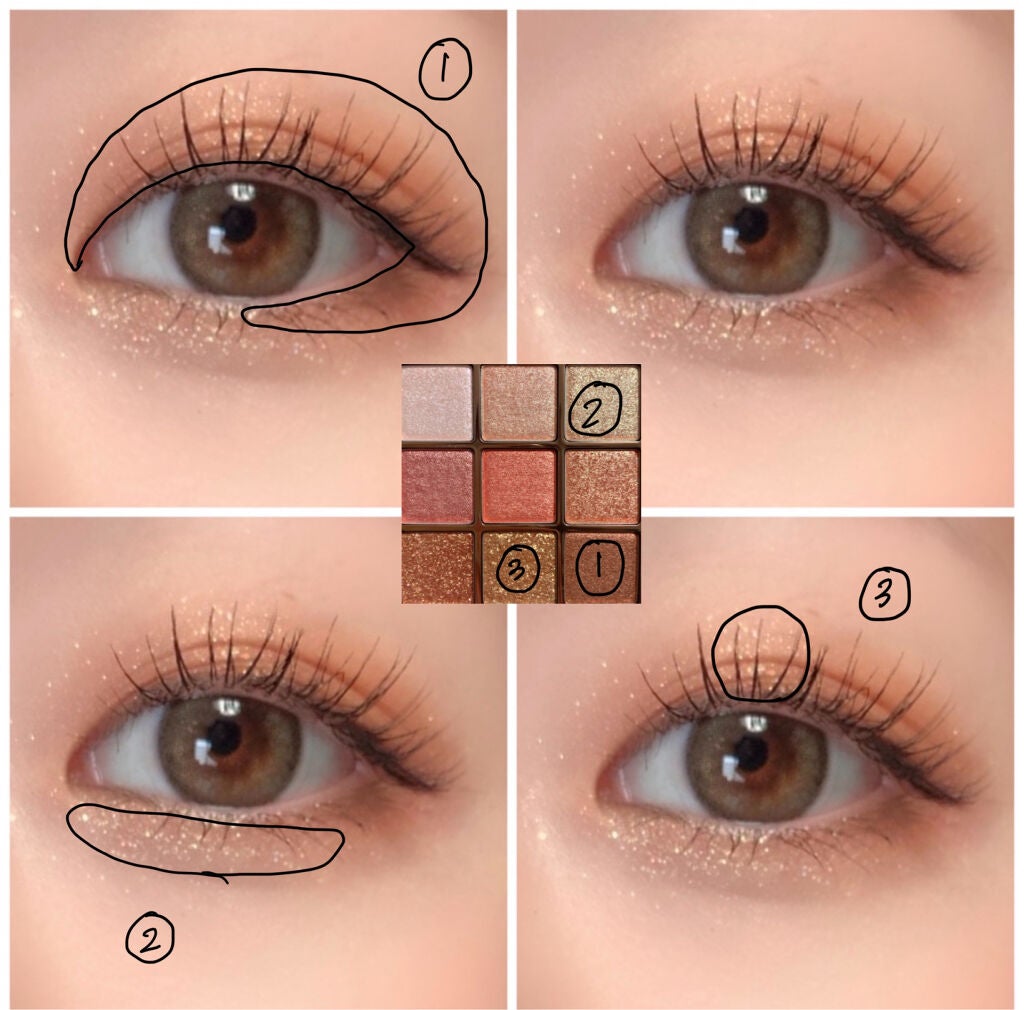 ワンピックアイシャドウパレット/APLIN/アイシャドウパレットを使ったクチコミ(2枚目)