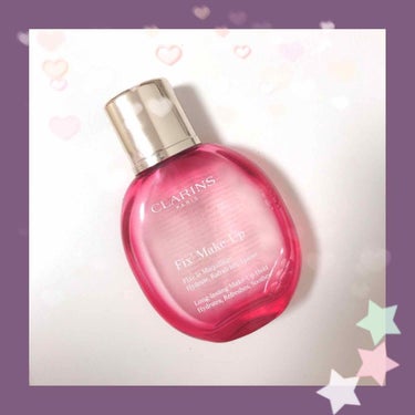 フィックス メイクアップ/CLARINS/ミスト状化粧水を使ったクチコミ（1枚目）