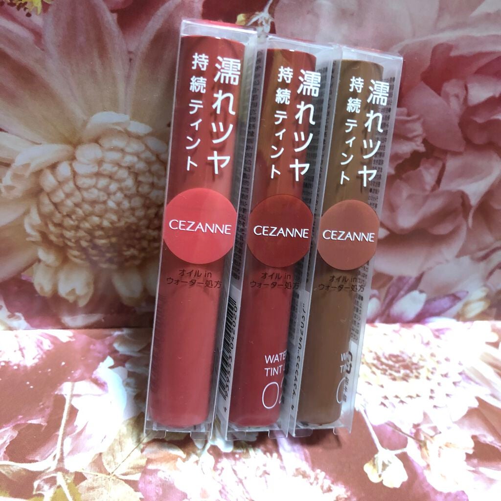 ウォータリーティントリップ/CEZANNE/リップティントを使ったクチコミ(1枚目)