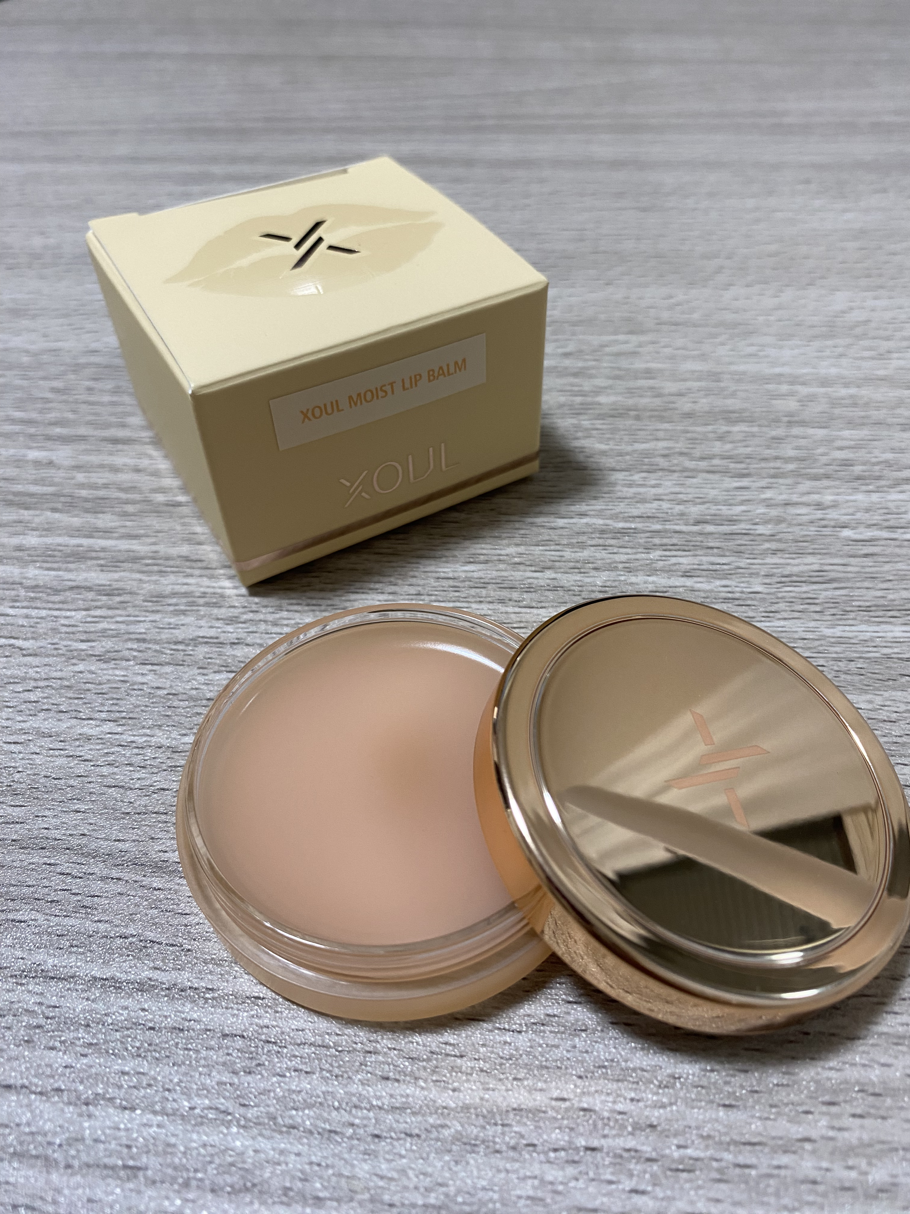 モイストリップバーム/XOUL/リップバームを使ったクチコミ（1枚目）