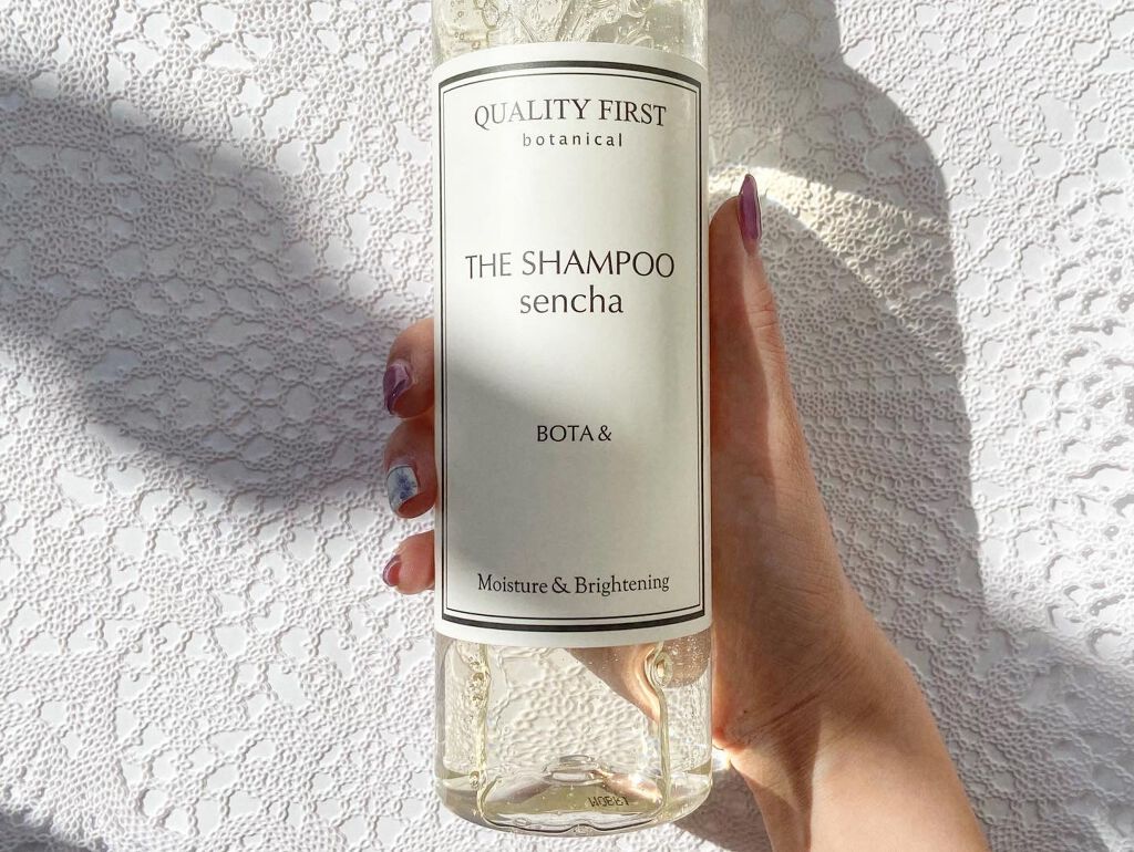 ボタアンド ザ シャンプー <sencha>/クオリティファースト/市販シャンプーを使ったクチコミ（2枚目）