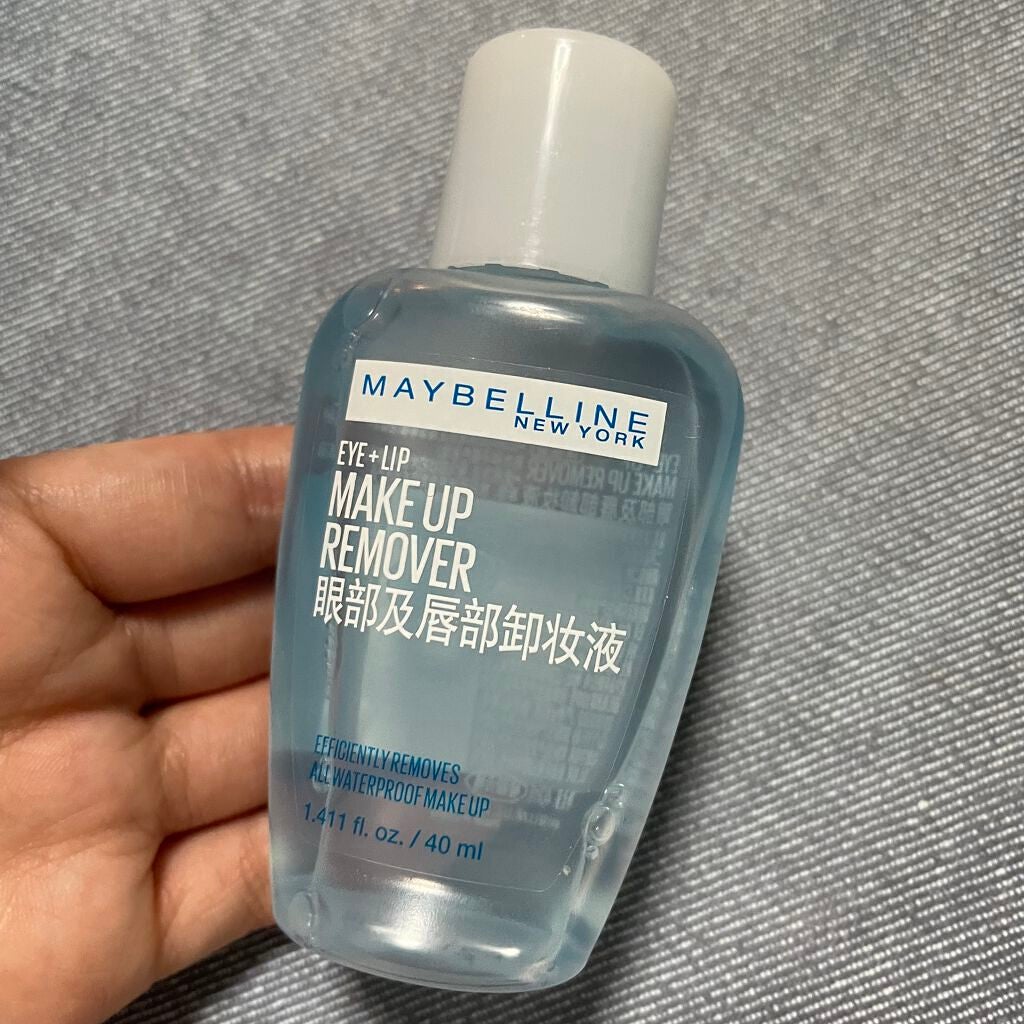 アイ+リップ メイクアップ リムーバー/MAYBELLINE NEW YORK/ポイントメイクリムーバーを使ったクチコミ(1枚目)