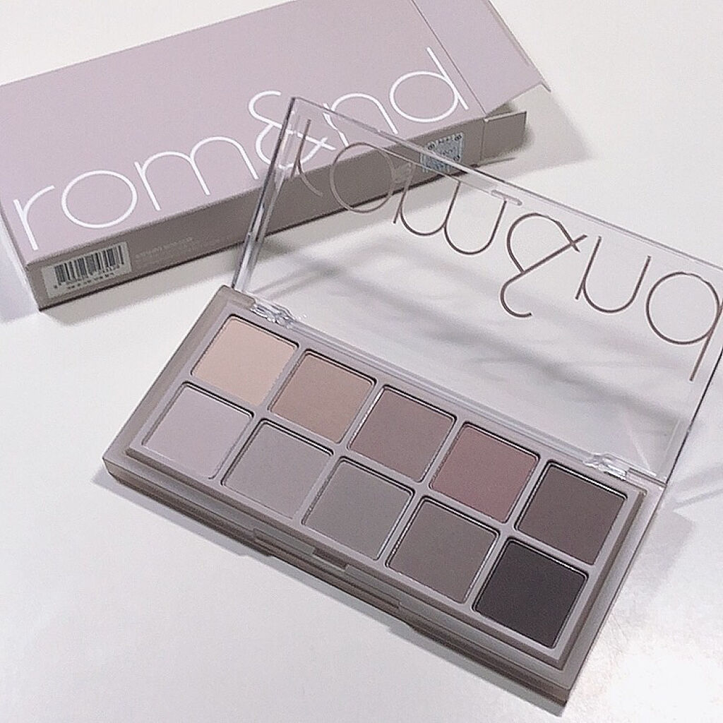 ベターザンパレット/rom&nd/アイシャドウパレットを使ったクチコミ（1枚目）