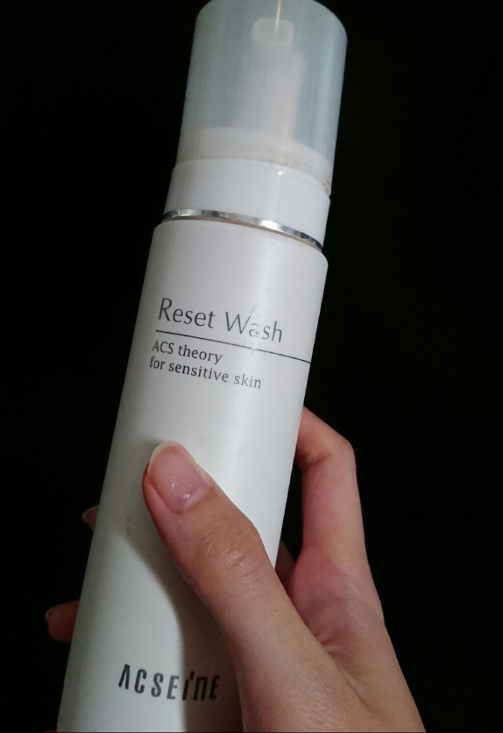 リセット ウォッシュ/ACSEINE/泡洗顔を使ったクチコミ(1枚目)
