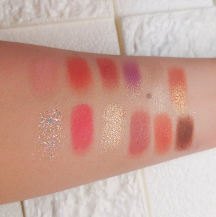 エクスプローラ12色 動物アイシャドウパレット/PERFECT DIARY/アイシャドウパレットを使ったクチコミ(3枚目)