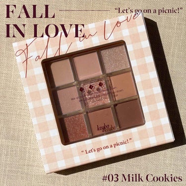 KEYBO FALL IN LOVE SHADOW PALETTE/keybo/アイシャドウパレットを使ったクチコミ（8枚目）