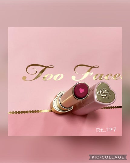 トゥー フェム ハート コア リップスティック/Too Faced/口紅を使ったクチコミ(3枚目)