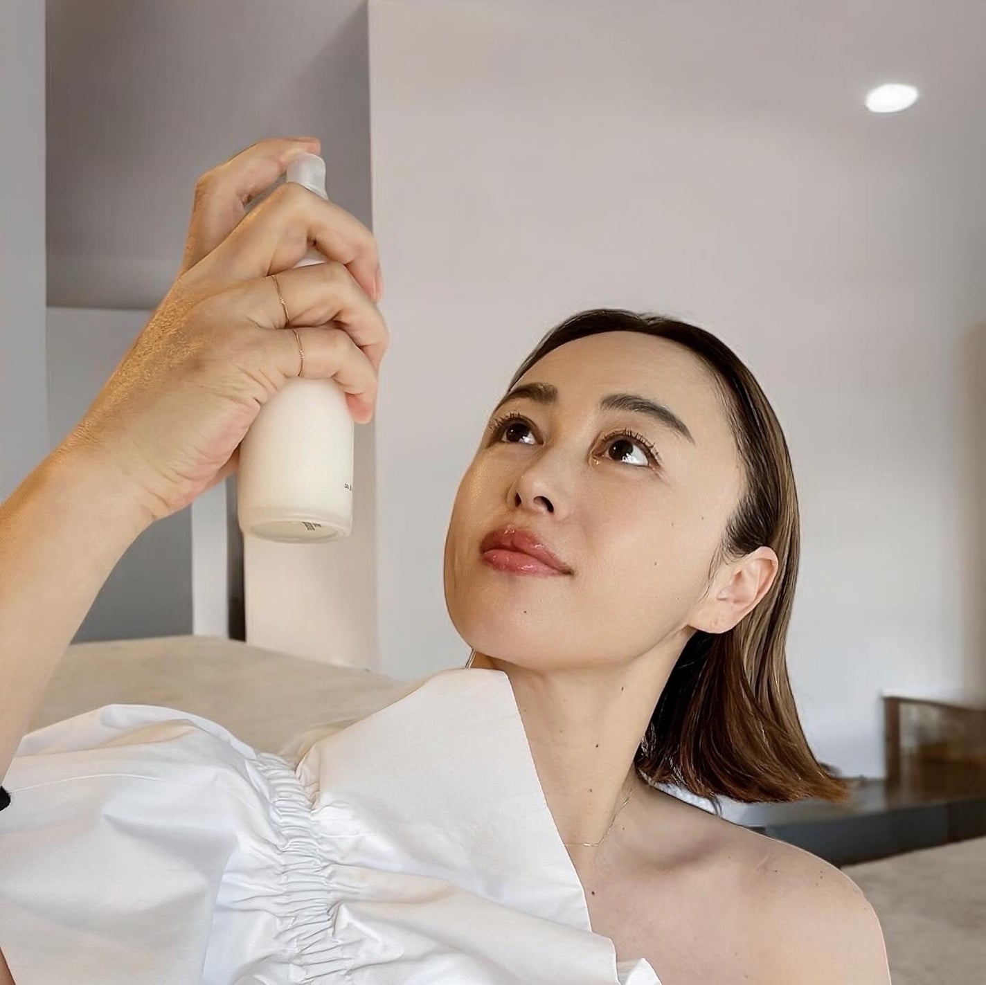 バイオームバリア クリームミスト/UIQ/ミスト状化粧水を使ったクチコミ(2枚目)