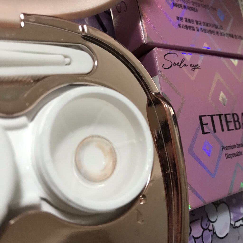 ETTEBAGEL/i-DOL/カラーコンタクトレンズを使ったクチコミ（2枚目）