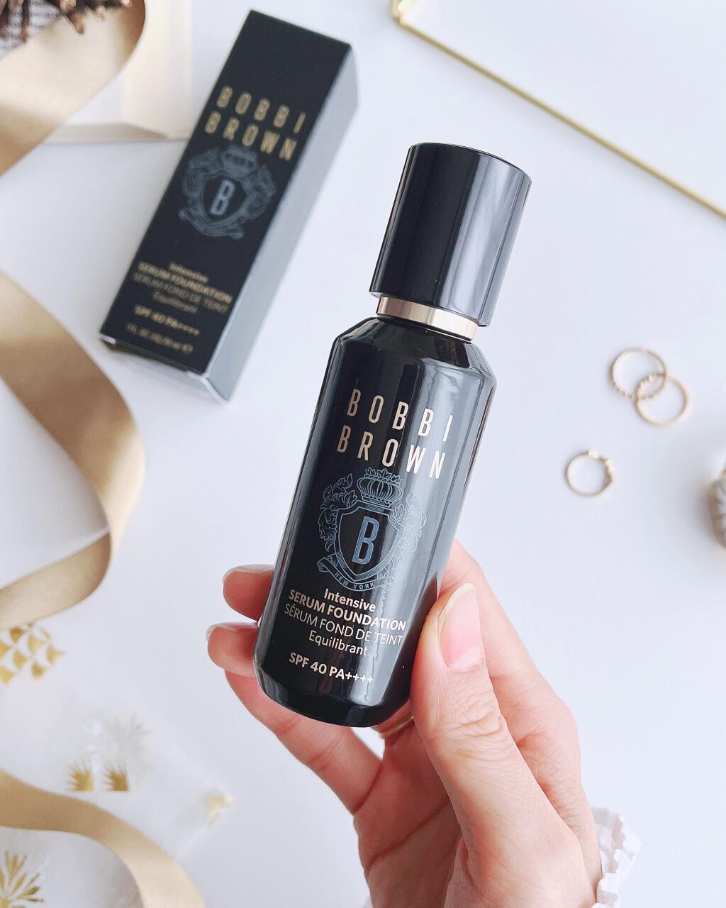 インテンシブ セラム ファンデーション N-032 サンド/BOBBI BROWN/リキッドファンデーションを使ったクチコミ（2枚目）