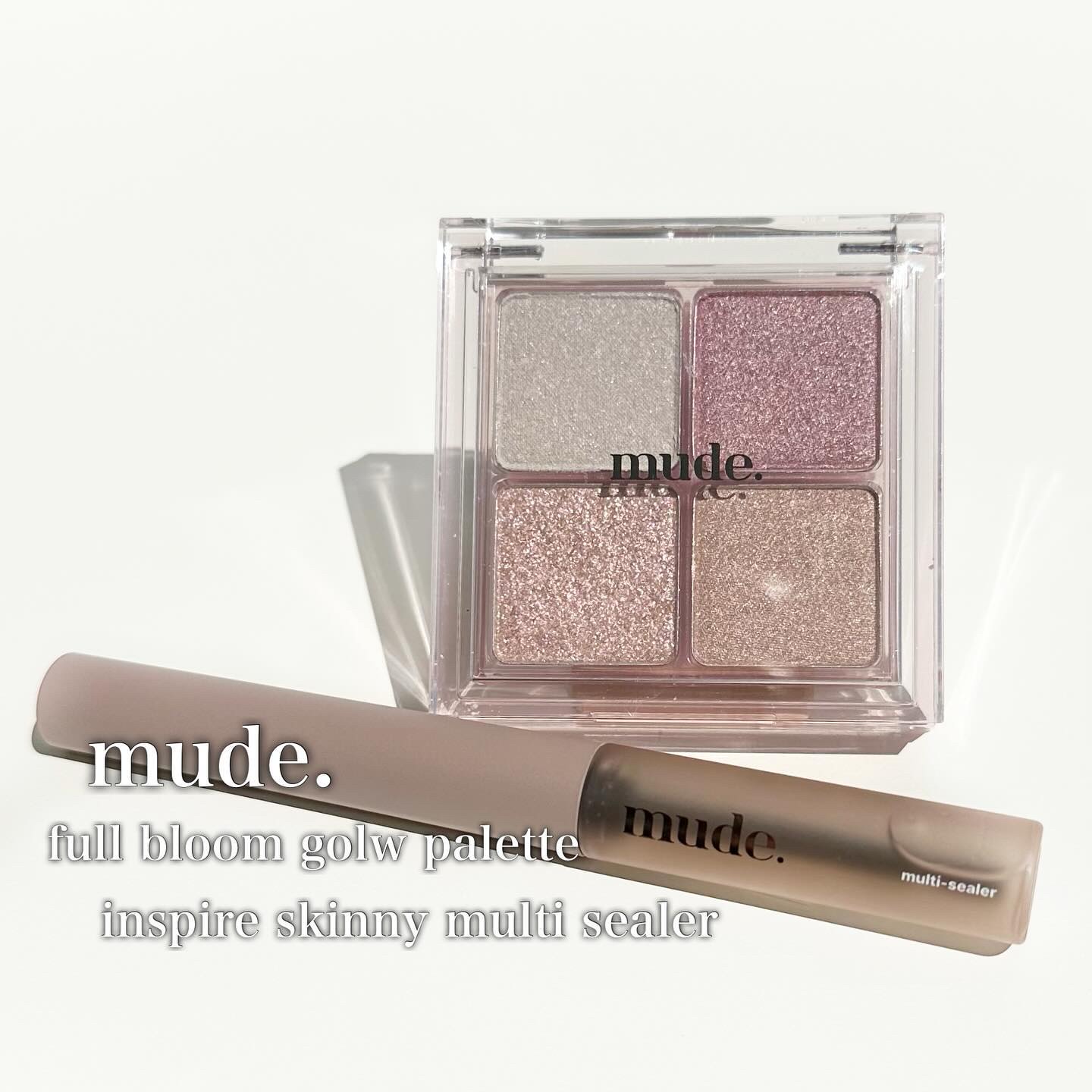 インスパイアスキニーマルチシーラー/mude./マスカラトップコートを使ったクチコミ（1枚目）