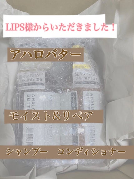 モイスト&リペア シャンプー/ヘアトリートメント/AHALO BUTTER/市販シャンプーを使ったクチコミ(1枚目)