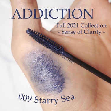 アディクション ザ マスカラ カラーニュアンス WP 009 Starry Sea/ADDICTION/マスカラを使ったクチコミ（1枚目）