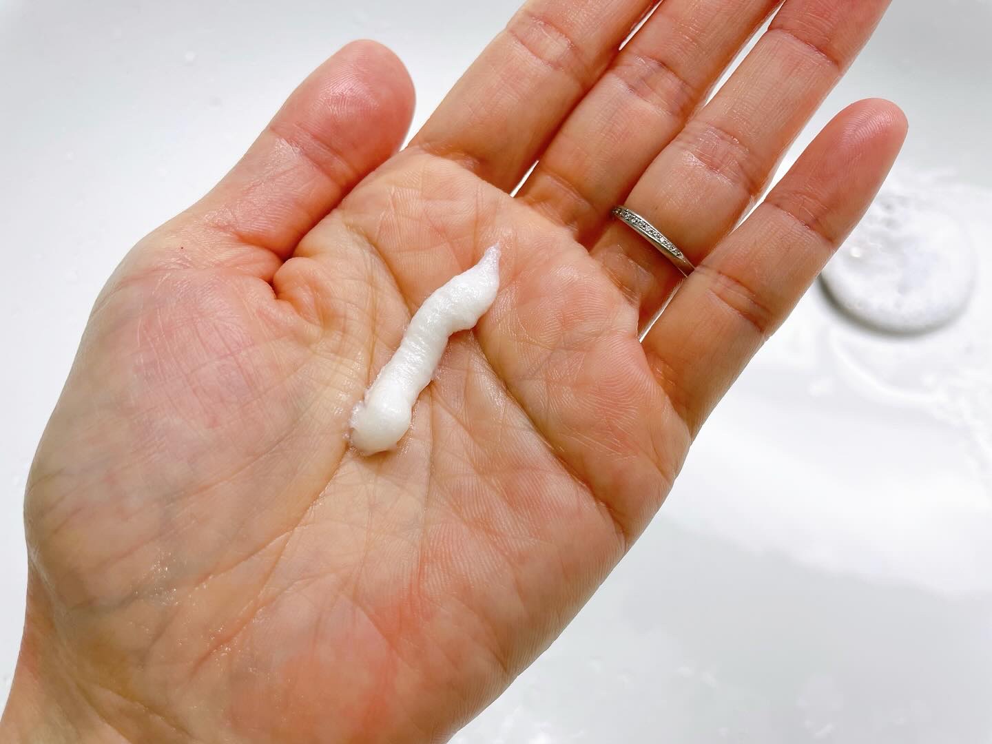 アミノネクリアウォッシュ/Cure/洗顔フォームを使ったクチコミ（2枚目）