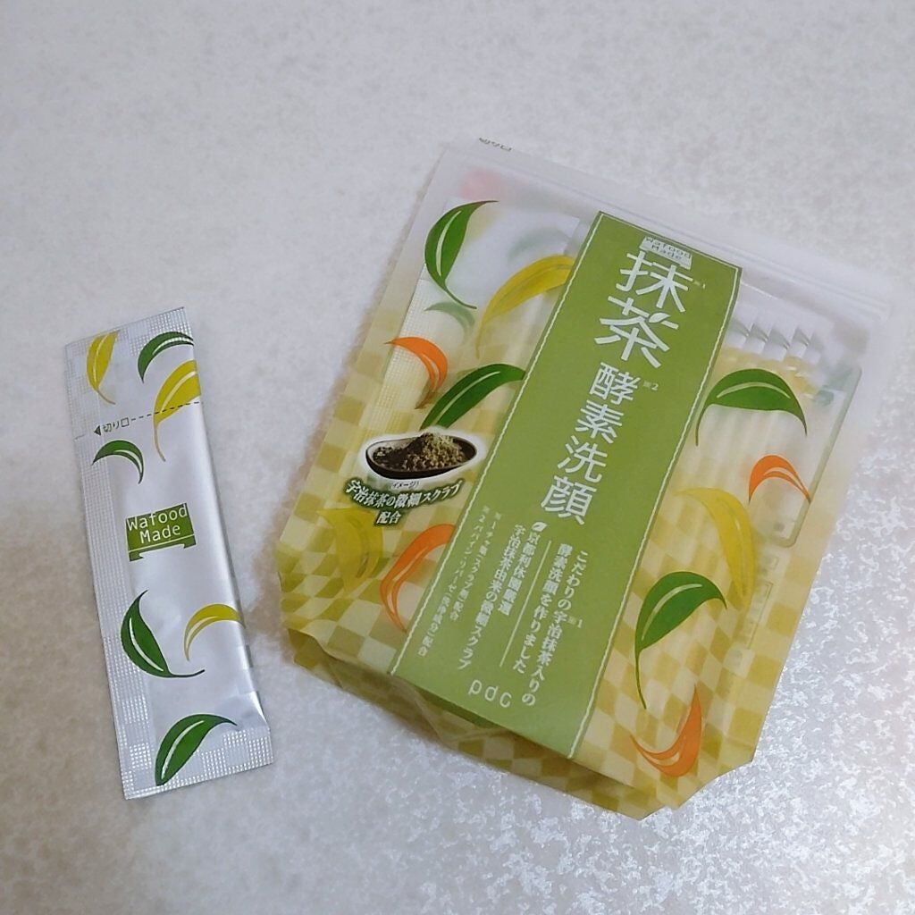 ワフードメイド 宇治抹茶酵素洗顔/pdc/洗顔パウダーを使ったクチコミ(5枚目)
