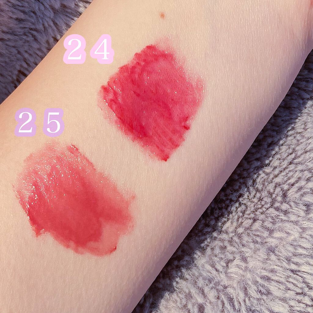 ジューシーラスティングティント/rom&nd/リップティントを使ったクチコミ(2枚目)