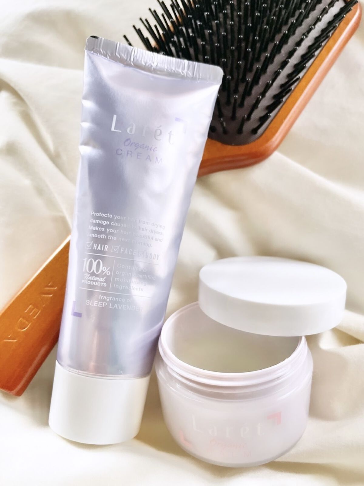 オーガニッククリーム/Laret/ヘアワックス・クリームを使ったクチコミ（1枚目）