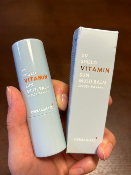 UVシールドビタミンサンマルチバーム/DERMASHARE/日焼け止めクリームを使ったクチコミ(1枚目)