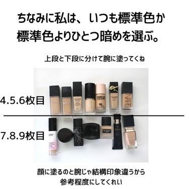 バブリズム／コスメ比較ライター on LIPS 「自分の色味に合わせて、プラマイ調節してもらえれば検討つくと思う..」（3枚目）