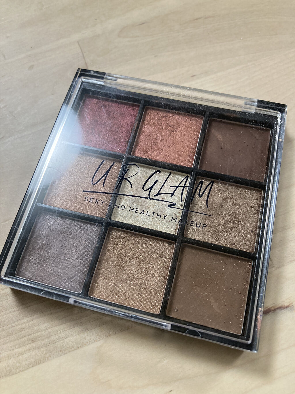 UR GLAM　BLOOMING EYE COLOR PALETTE/U R GLAM/アイシャドウパレットを使ったクチコミ（2枚目）
