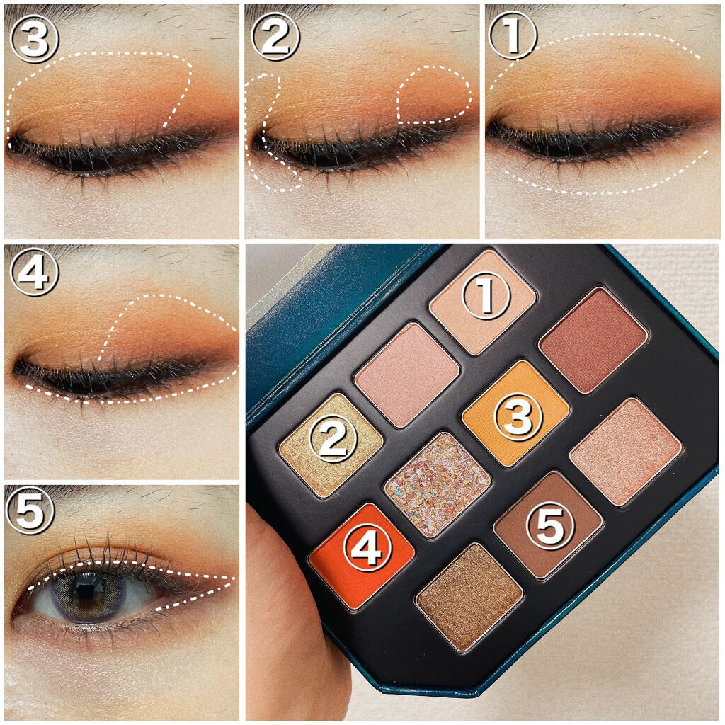 ウォンテッド トレジャーボックス アイパレット サウザンド・サニー/shu uemura/アイシャドウパレットを使ったクチコミ(2枚目)