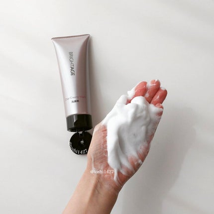 クリア クリーミーウォッシュ/BRIGHTAGE/洗顔フォームを使ったクチコミ(4枚目)