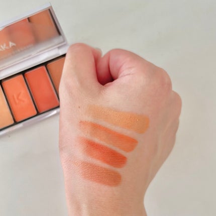 ジャストアイパレット/Laka/アイシャドウパレットを使ったクチコミ(3枚目)