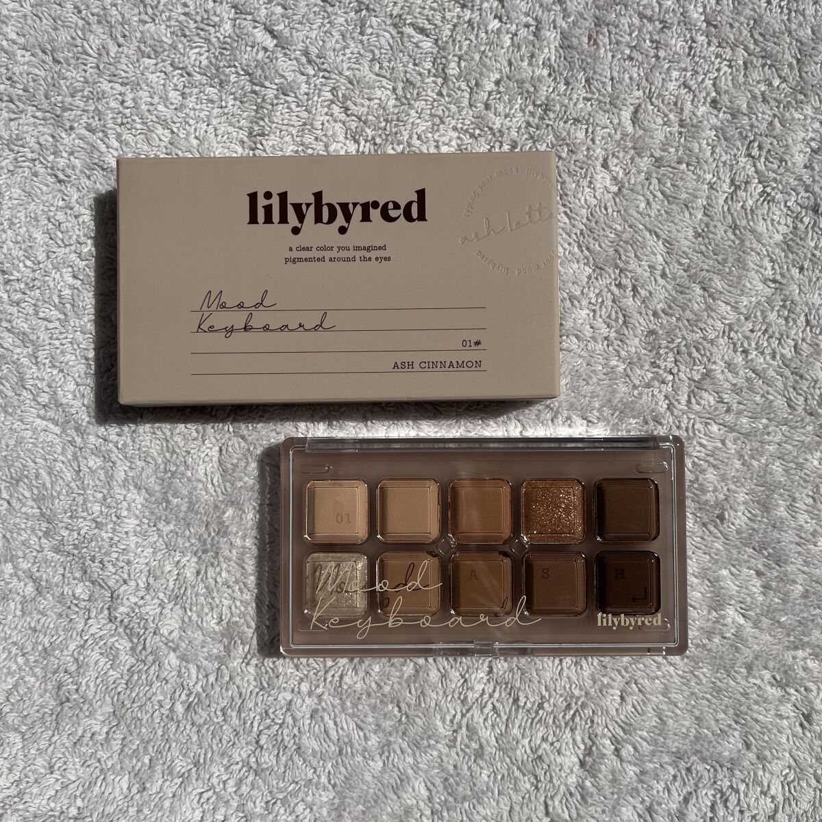 ムードキーボード/lilybyred/アイシャドウパレットを使ったクチコミ（1枚目）