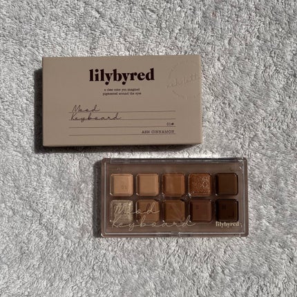 ムードキーボード/lilybyred/アイシャドウパレットを使ったクチコミ(1枚目)